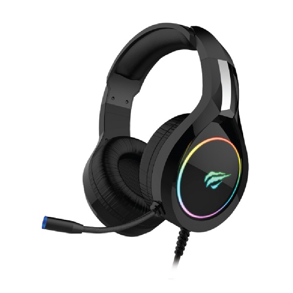 Fone Gamer Havit Gamenote HV-H2232D RGB / Com Fio - Preto