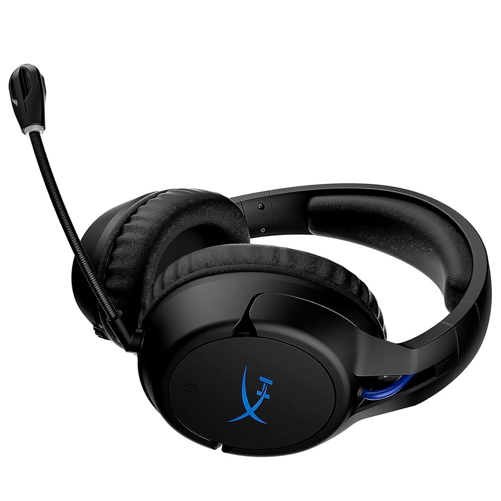 Fone Gamer Hyperx Cloud Flight / Wireless - Preto / Azul (4P5H6AA)