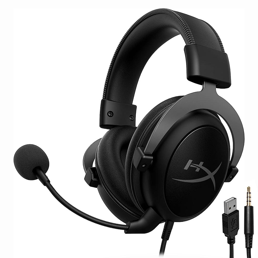 Fone Gamer Hyperx Cloud II / Com Fio - Preto / Prata (KHX-HSCP-GM)