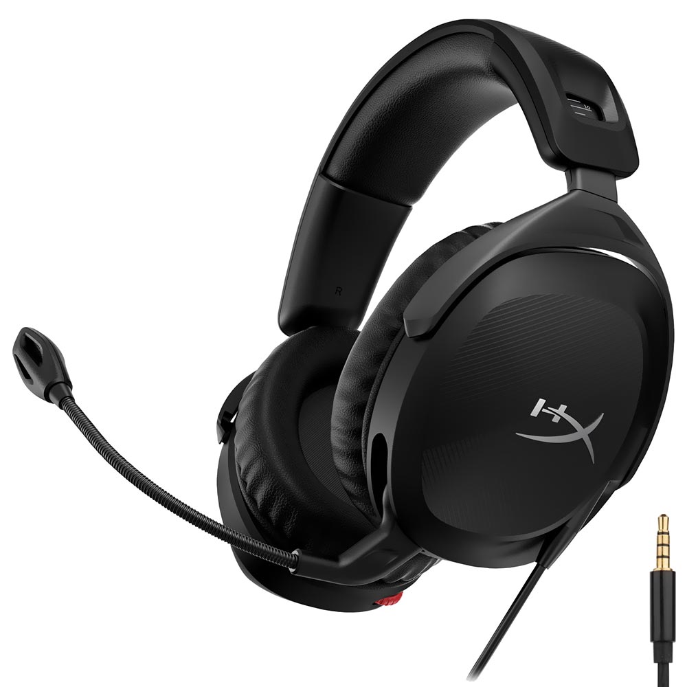 Fone Gamer Hyperx Cloud Stinger 2 / Com Fio - Preto (519T1AA)