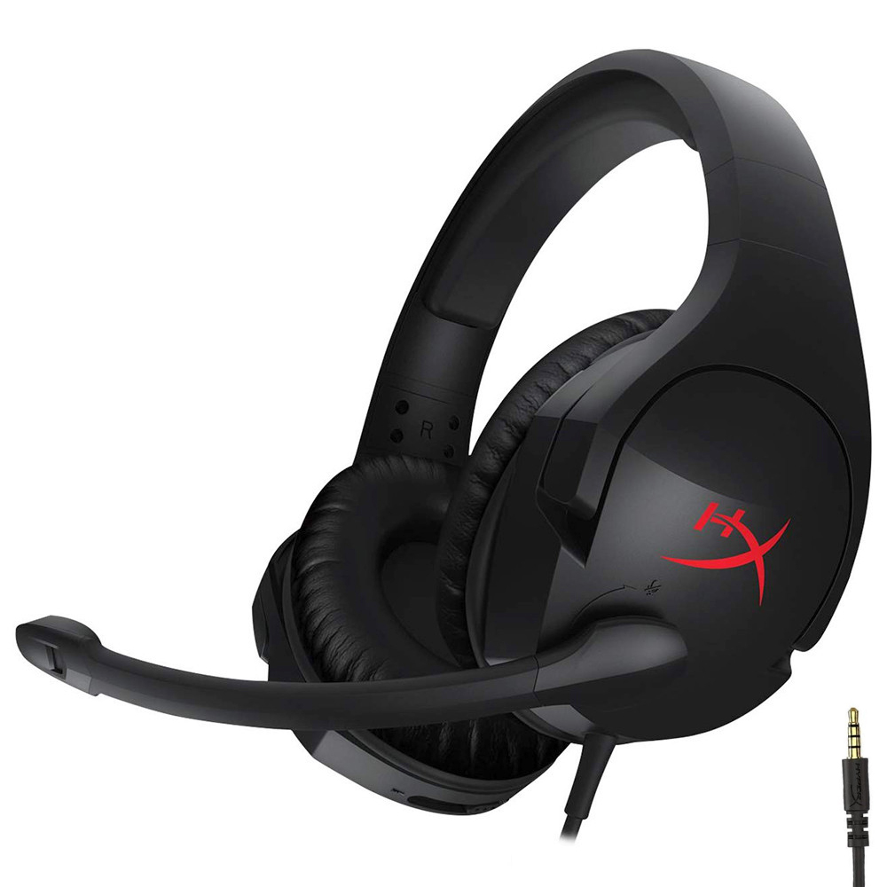 Fone Gamer Hyperx Cloud Stinger / Com Fio - Preto (HX-HSCS-BK/NA)