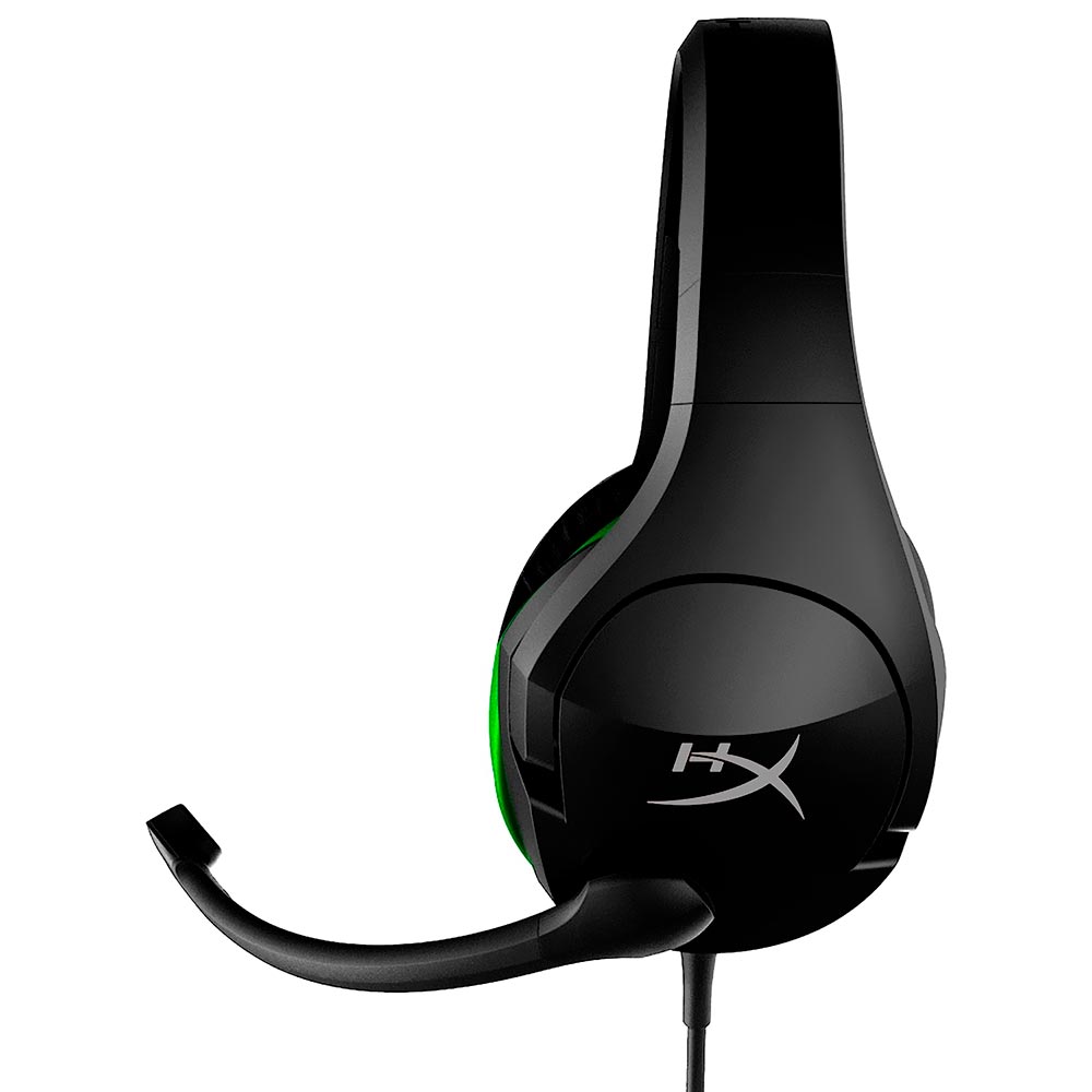 Fone Gamer Hyperx Cloud Stinger Xbox / Com Fio - Preto / Verde (HX-HSCSCX-BK)