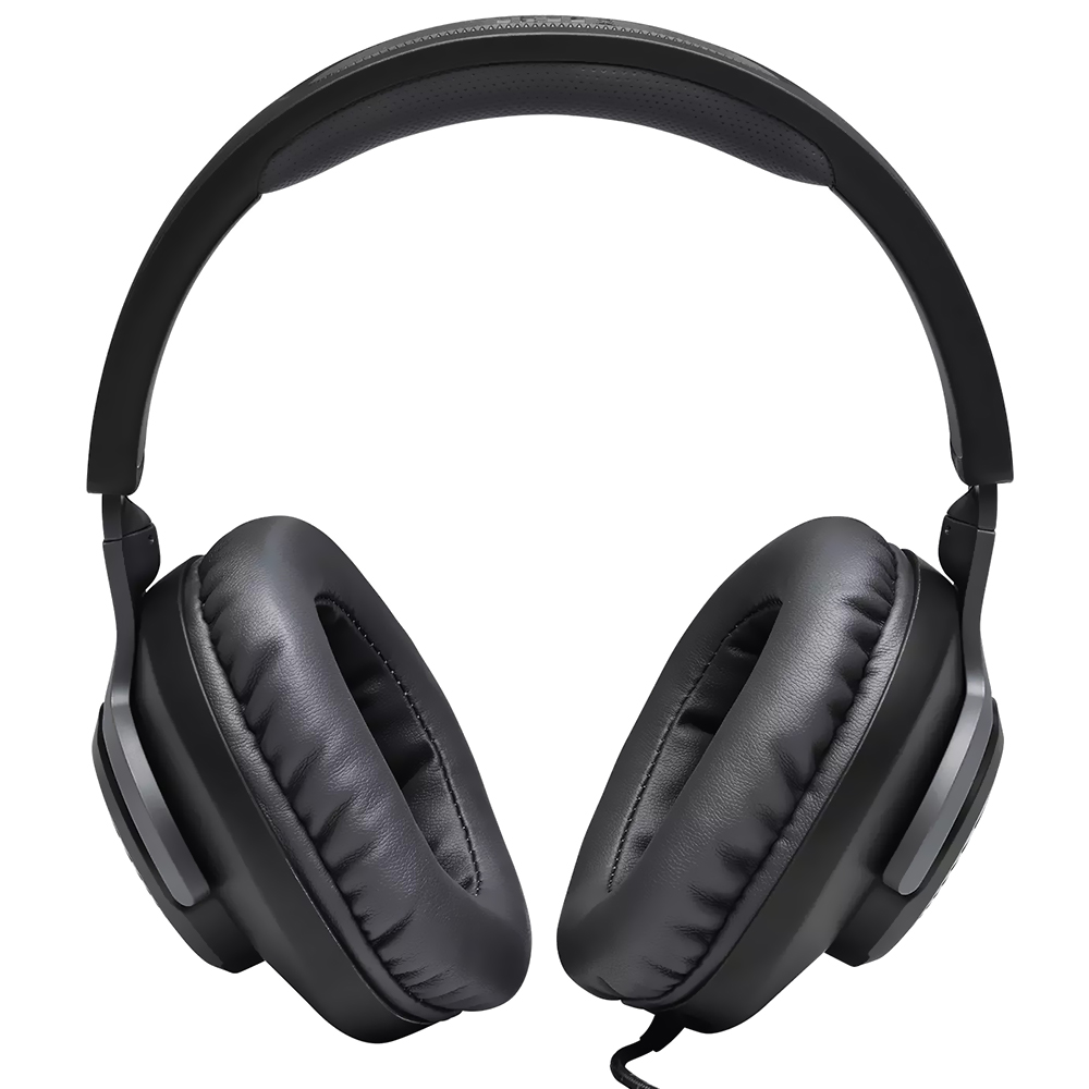 Fone Gamer JBL Quantum 100 / Com Fio - Preto