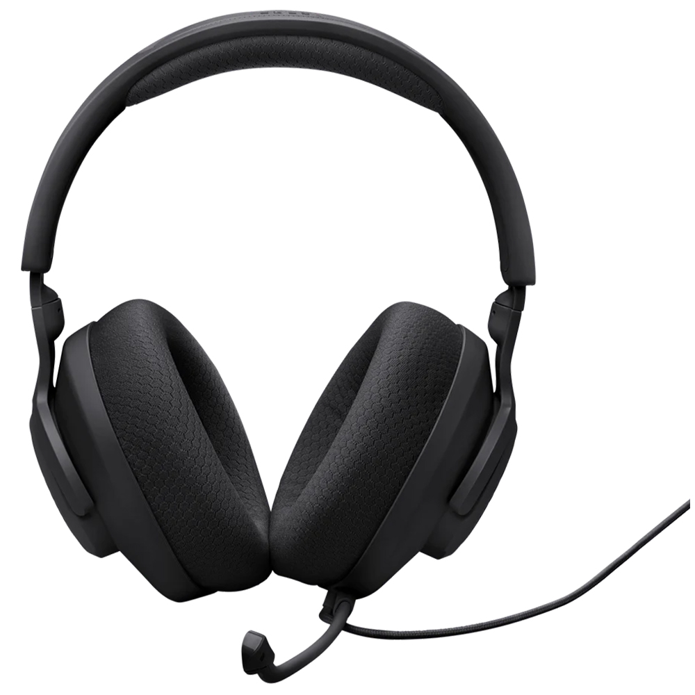 Fone Gamer JBL Quantum 100 M2 / Com Fio - Preto