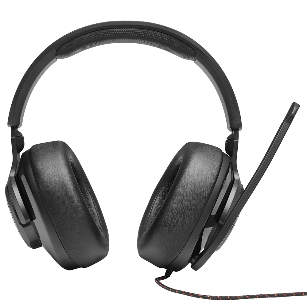 Fone Gamer JBL Quantum 200 / Com Fio - Preto