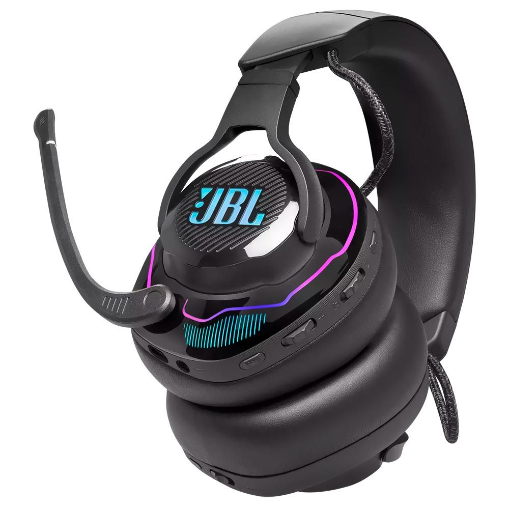 Fone Gamer JBL Quantum 910 RGB / Wireless - Preto