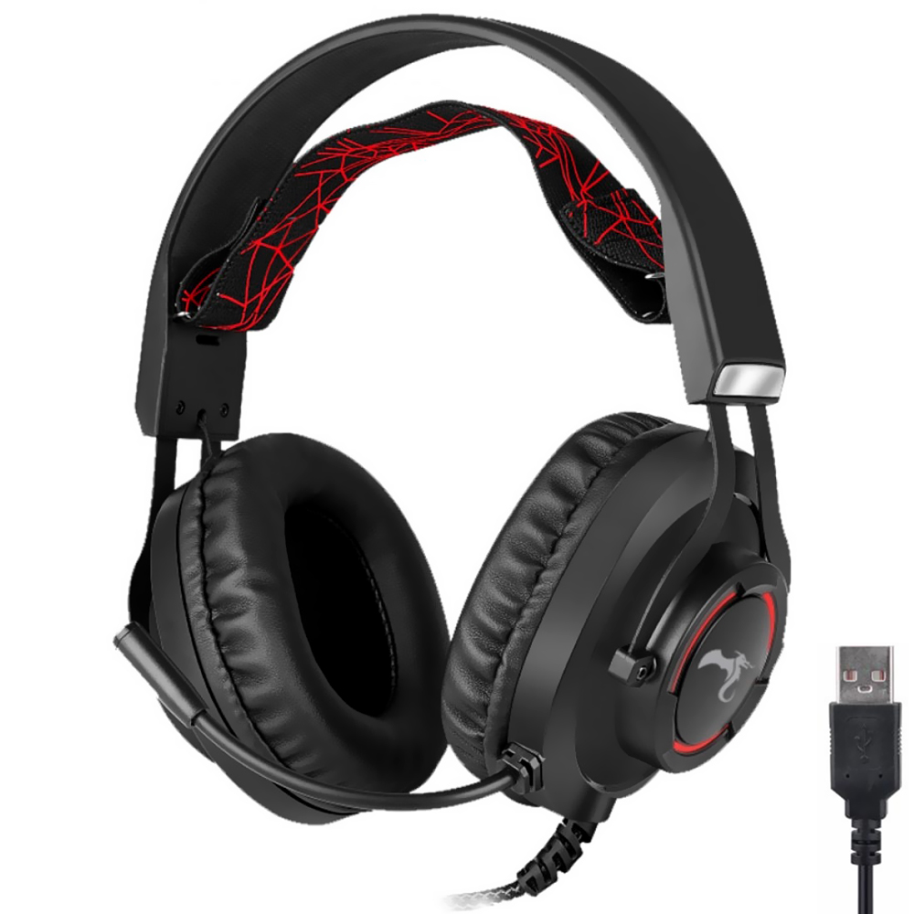 Fone Gamer Kolke KGA-398 Battle / Com Fio - Preto