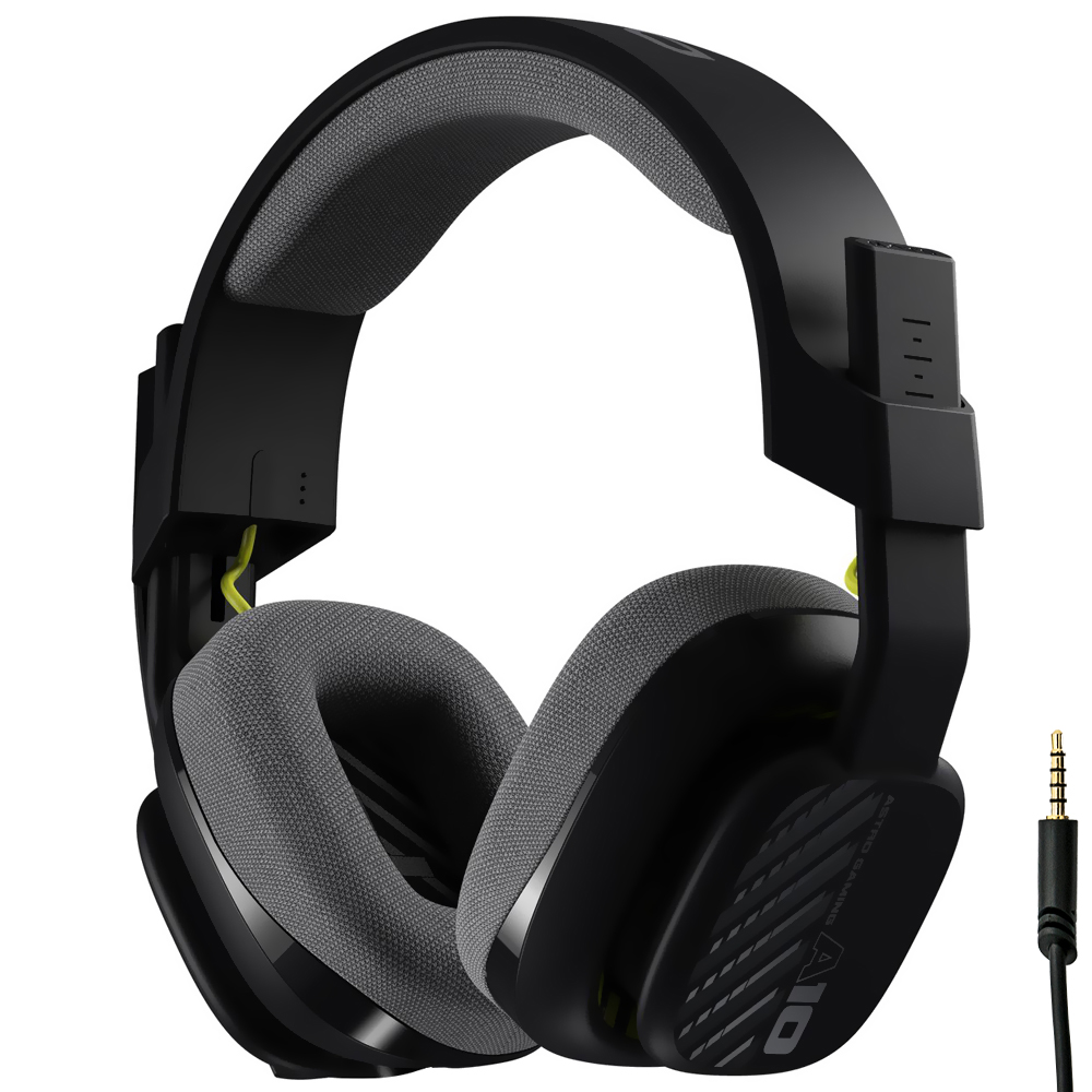 Fone Gamer Logitech Astro A10 / Wireless - Preto / Cinza (939-002046)