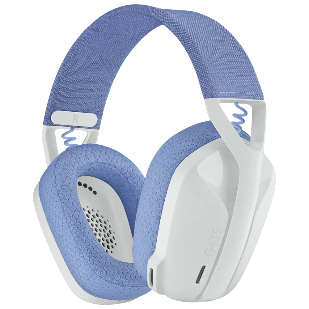 Fone Gamer Logitech G435 / Wireless - Branco (981-001073)