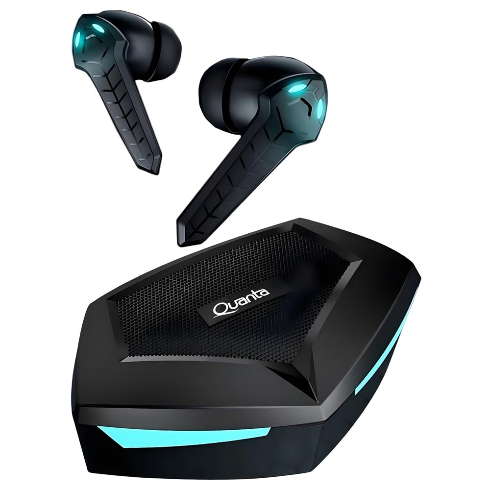 Fone Gamer Quanta QTAGIS10 Snake TWS / Bluetooth - Preto