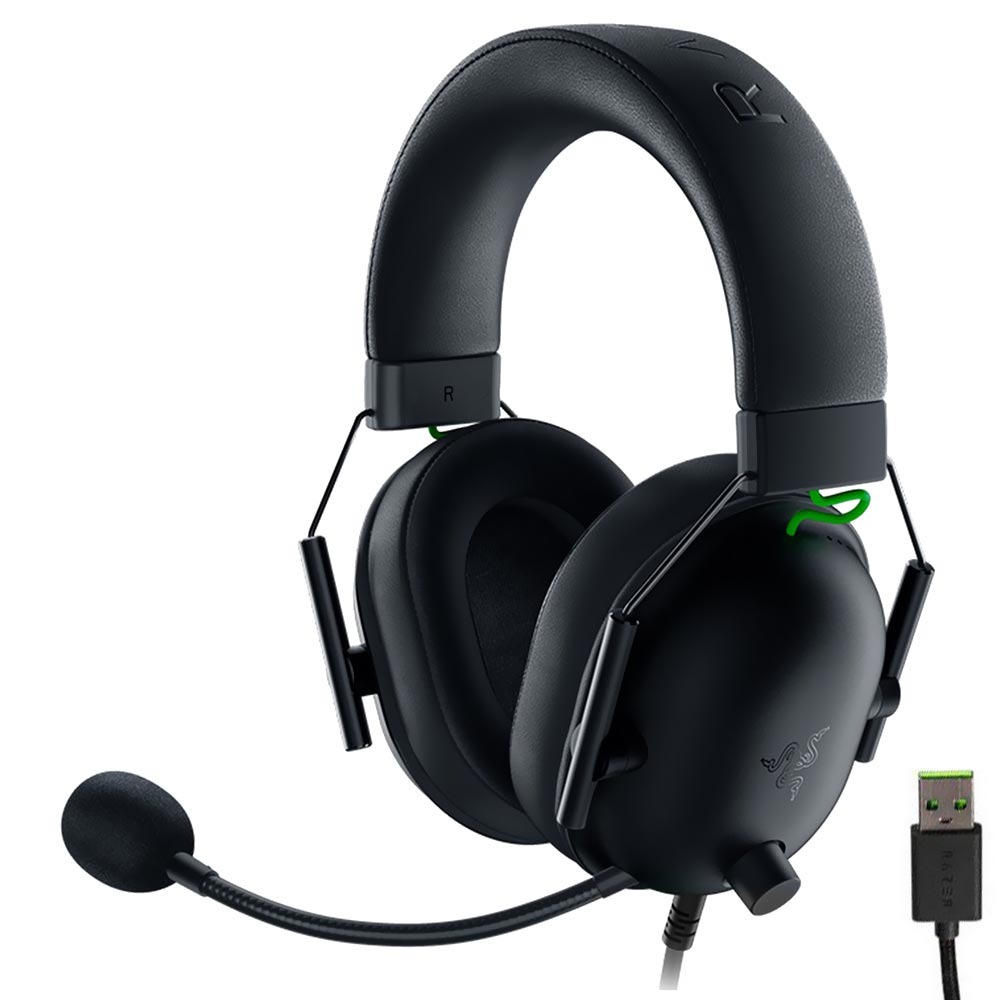 Fone Gamer Razer BlackShark V2 X / Com Fio - Preto (RZ04-04570100-R3U1)