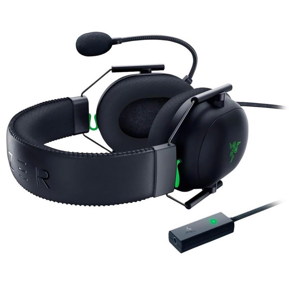 Fone Gamer Razer BlackShark V2 X / Com Fio - Preto (RZ04-04570100-R3U1)