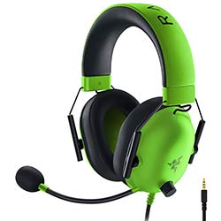 Fone Gamer Razer Blackshark V2 X / Com Fio - Preto / Verde (RZ04-03240600-R3U1)