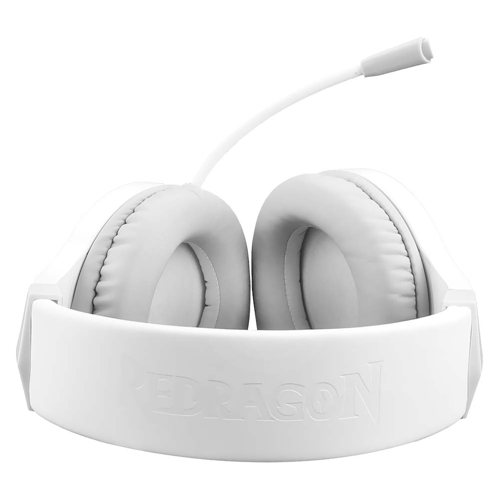 Fone Gamer Redragon H260W-RGB Hylas RGB / Com Fio - Branco