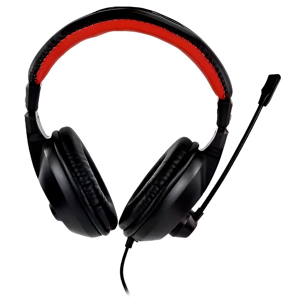 Fone Gamer Satellite AE-265R / Com Fio - Vermelho