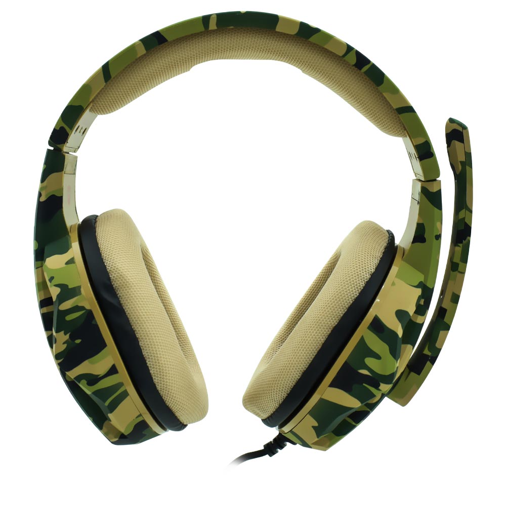 Fone Gamer Satellite AE-366C Com Fio - Camuflado