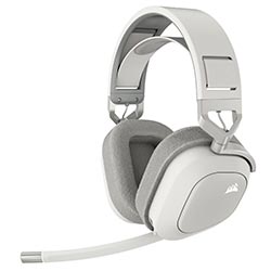 Headset Gamer Corsair HS80 RGB / Wireless - Branco / Cinza (CA-9011236-NA)