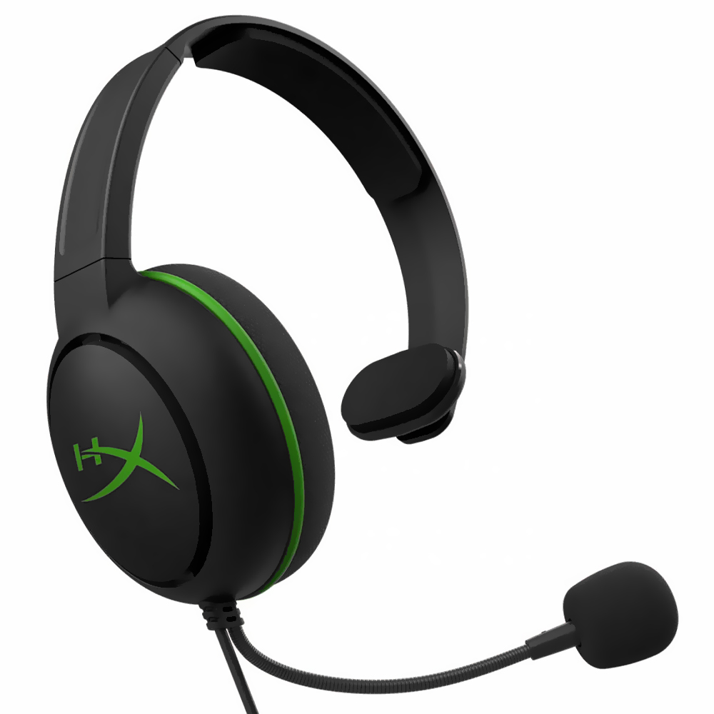 Headset Gamer HyperX CloudX Chat Xbox / Com fio - Preto / Verde (HX-HSCOS-GM/WW)