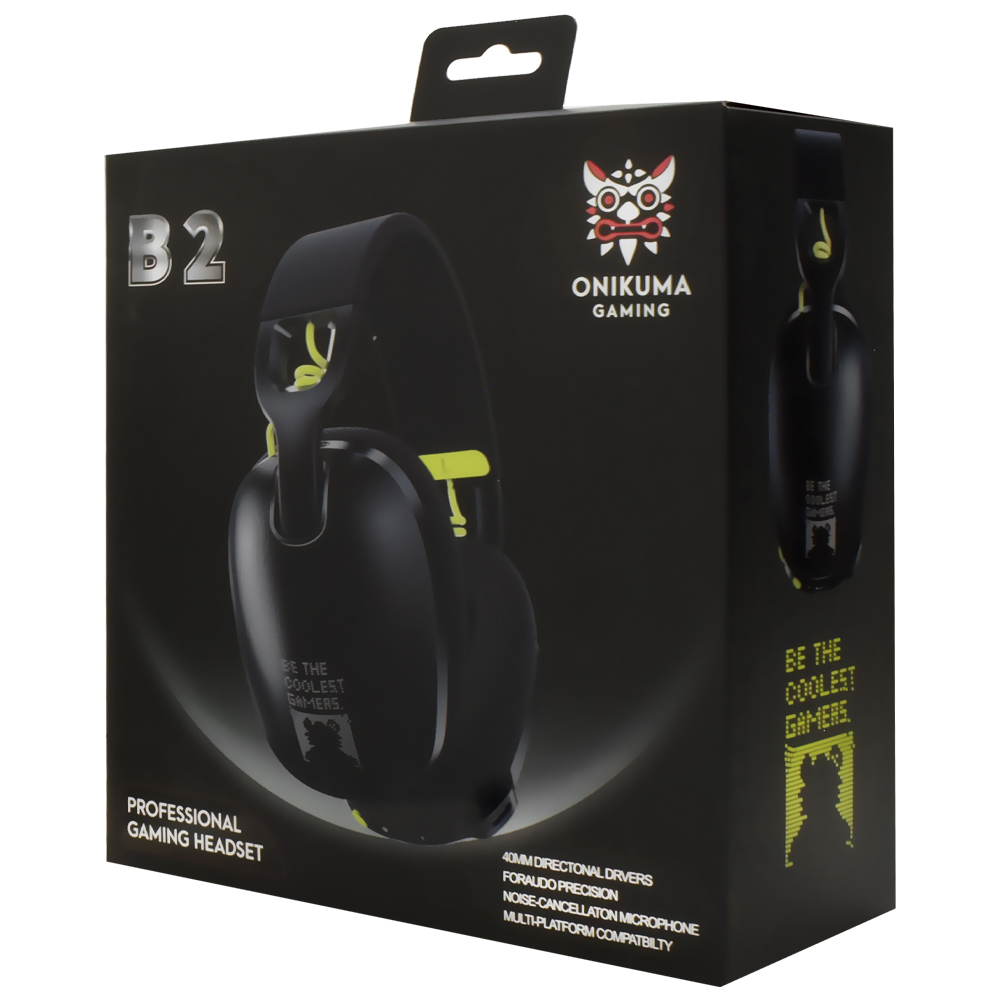 Headset Gamer Onikuma B2 / Wireless - Preto