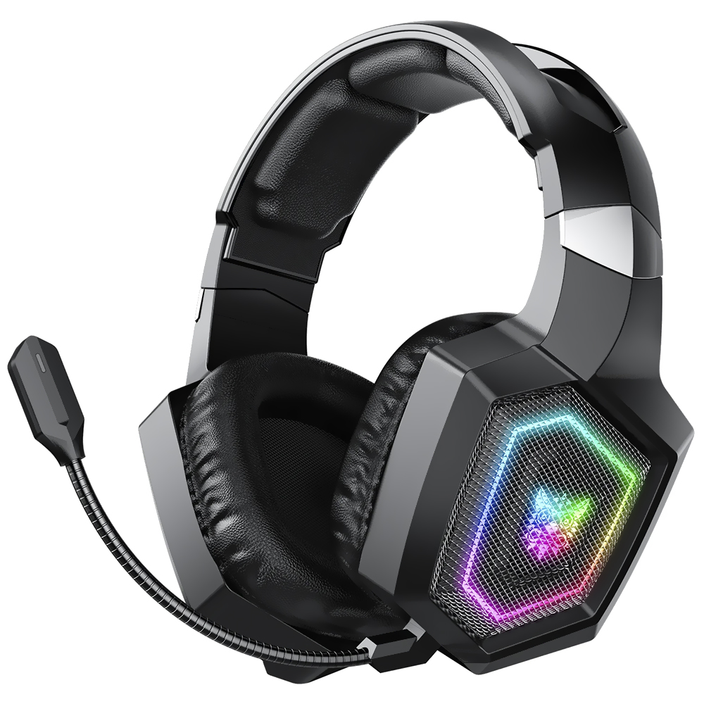 Headset Gamer Onikuma GT806 RGB / Wireless - Preto