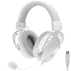 Headset Gamer Redragon H730W Thoridal / Com Fio - Branco