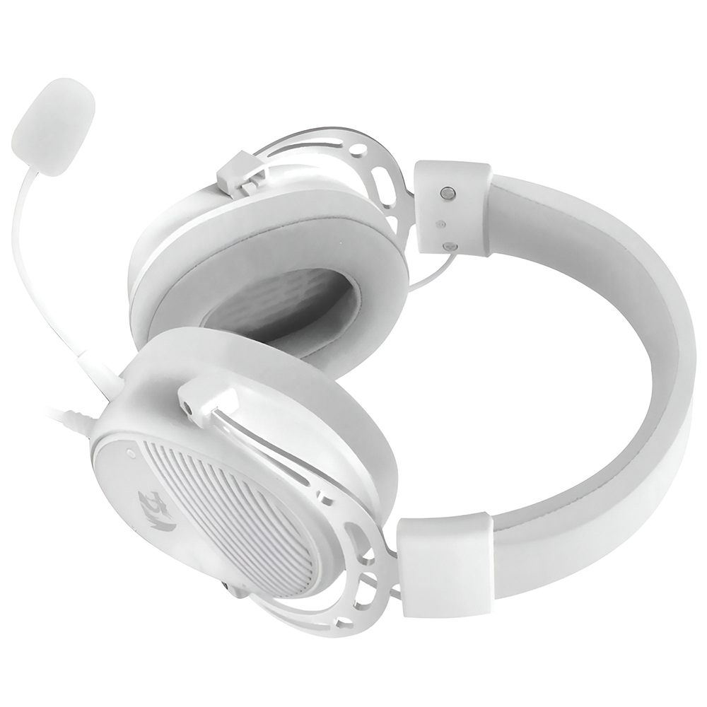 Headset Gamer Redragon H730W Thoridal / Com Fio - Branco