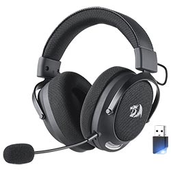Headset Gamer Redragon H858 Arrow Pro Carbon / Wireless - Preto