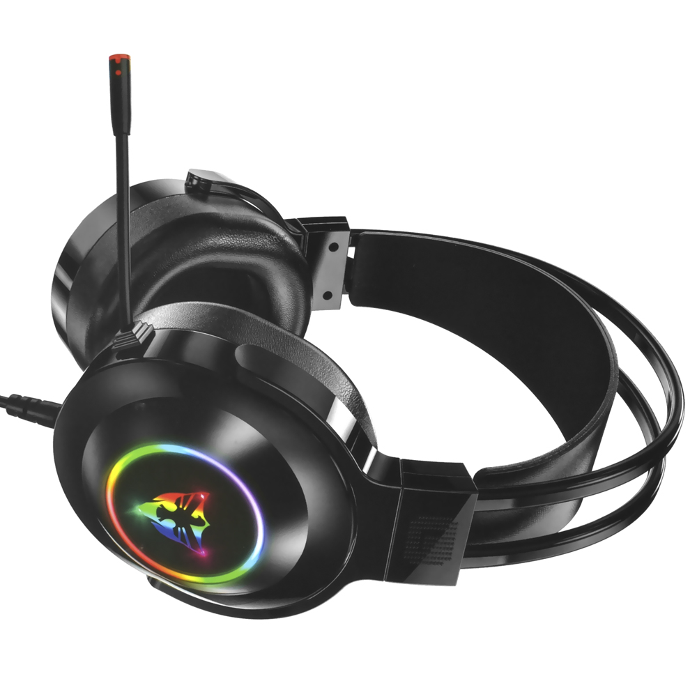 Headset Gamer Satellite AE-302 RGB / USB - Preto