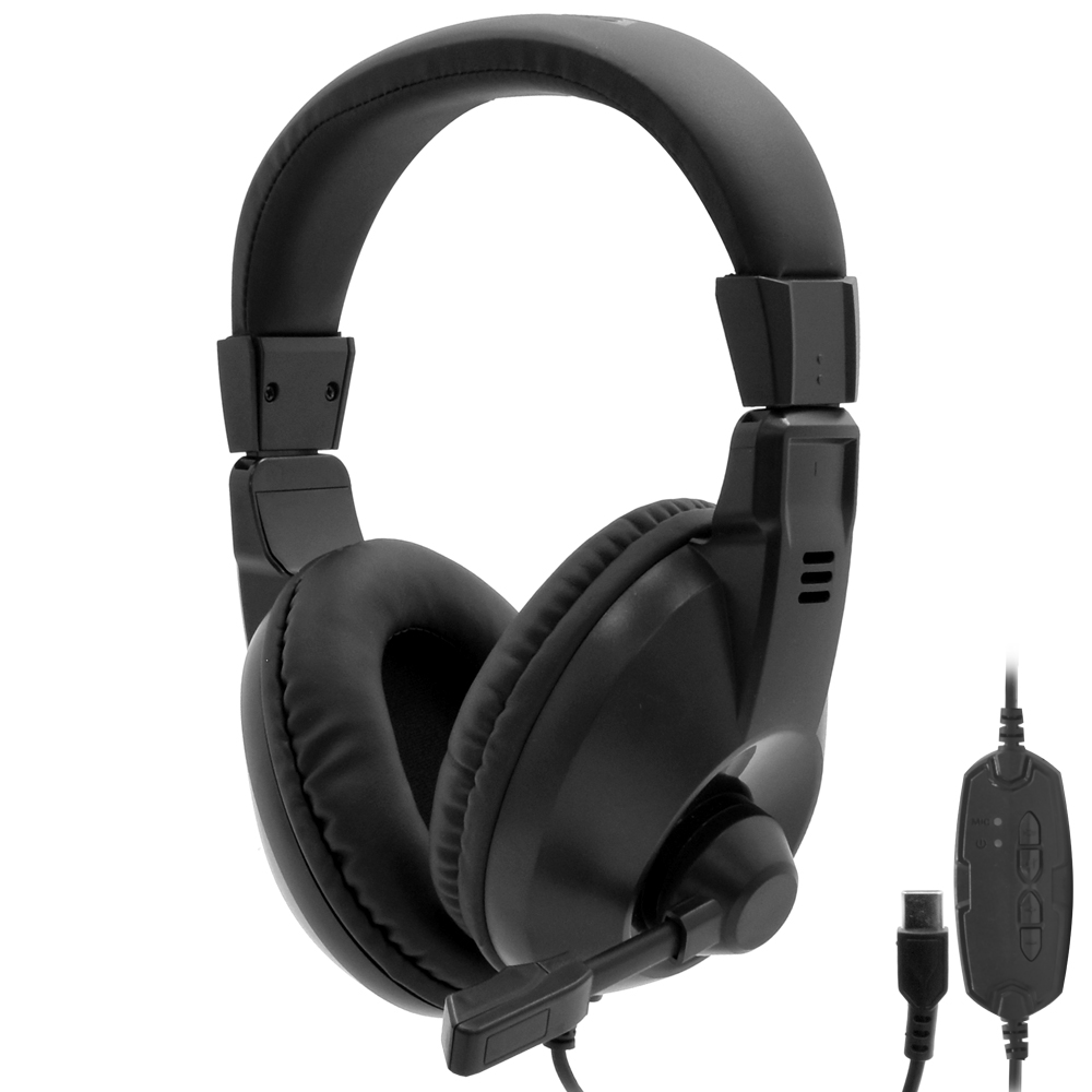 Headset Gamer Satellite GH-401 / Com fio - Preto