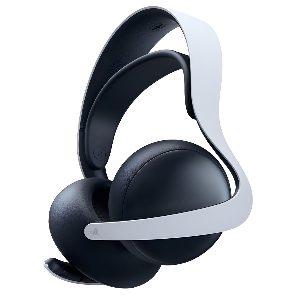Headset Gamer Sony Pulse Elite / Wireless - Preto / Branco (CFI-ZWH2)