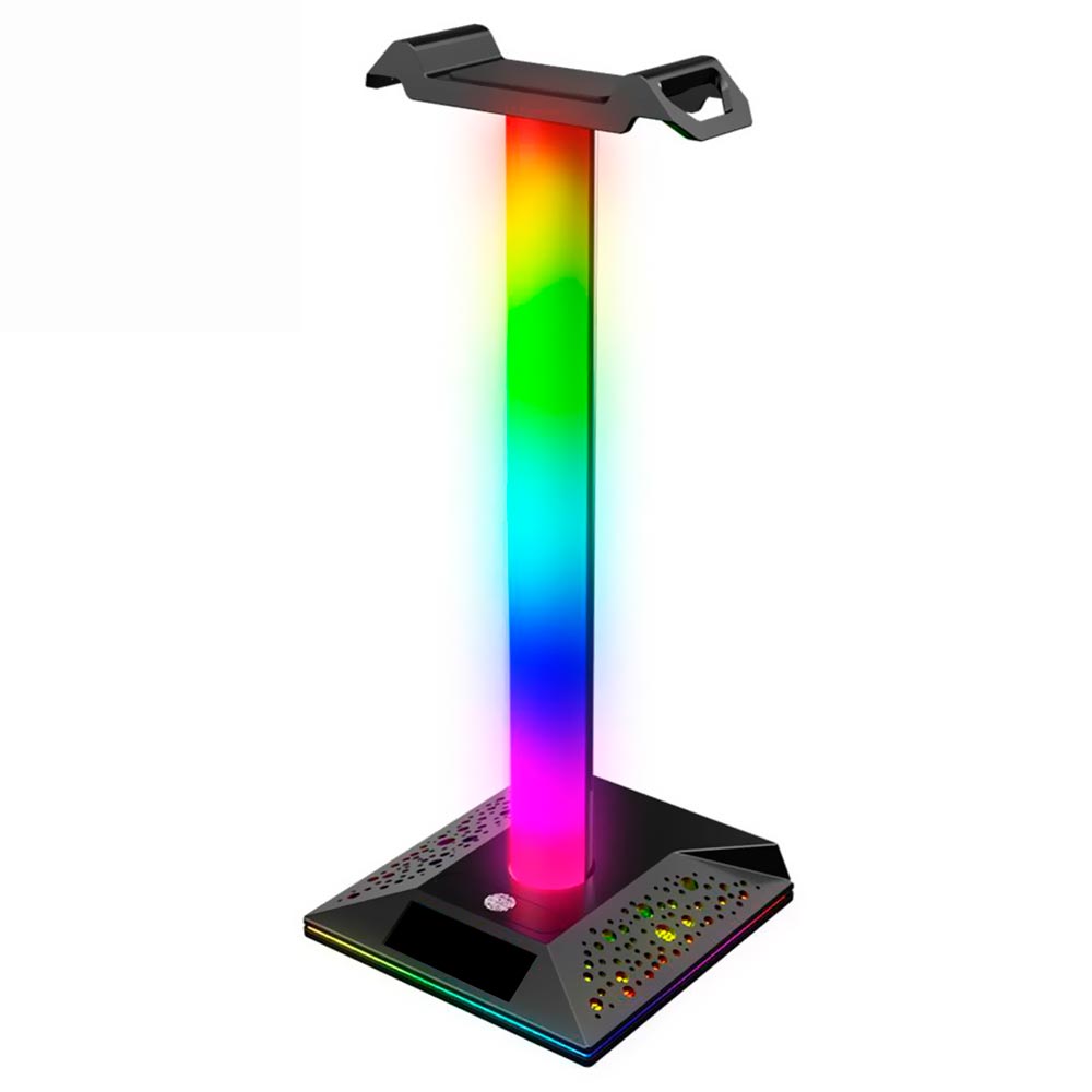 Suporte de Fone Satellite A-HUB21 RGB - Preto