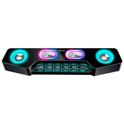 Soundbar Fifine A16 Ampligame RGB / Bluetooth / USB / AUX - Preto