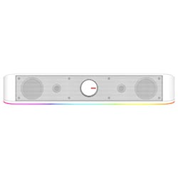 Soundbar Redragon GS560W Adiemus RGB / USB / 3.5MM - Branco