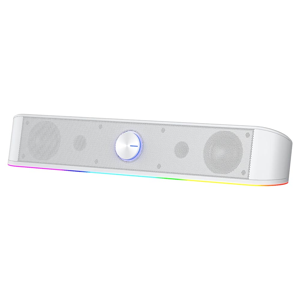 Soundbar Redragon GS560W Adiemus RGB / USB / 3.5MM - Branco