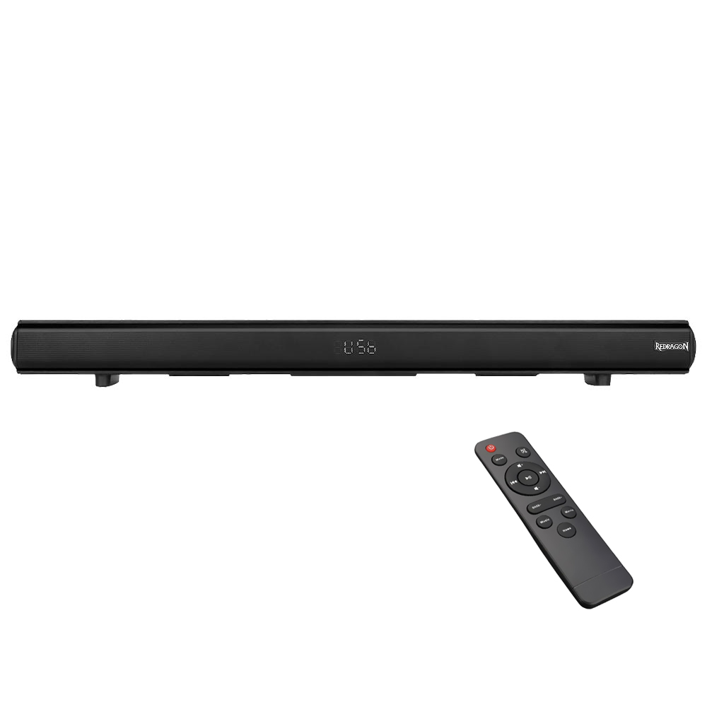 Soundbar Redragon GS815 Janna Bluetooth / HDMI / USB / Bivolt - Preto