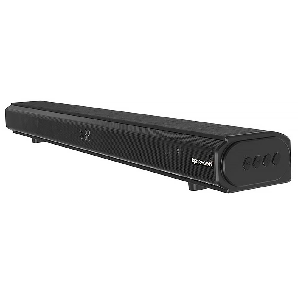 Soundbar Redragon GS815 Janna Bluetooth / HDMI / USB / Bivolt - Preto