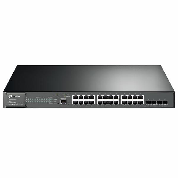 HUB SWITCH 24P.TP-LINK TL-SG3428MP T2600G-28MPS 4SFP POE 10/100/1000MBPS