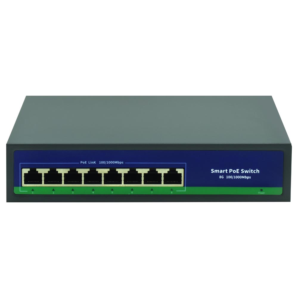 HUB SWITCH 8P. AI POE G0800GB 120W 10/100/1000MBPS