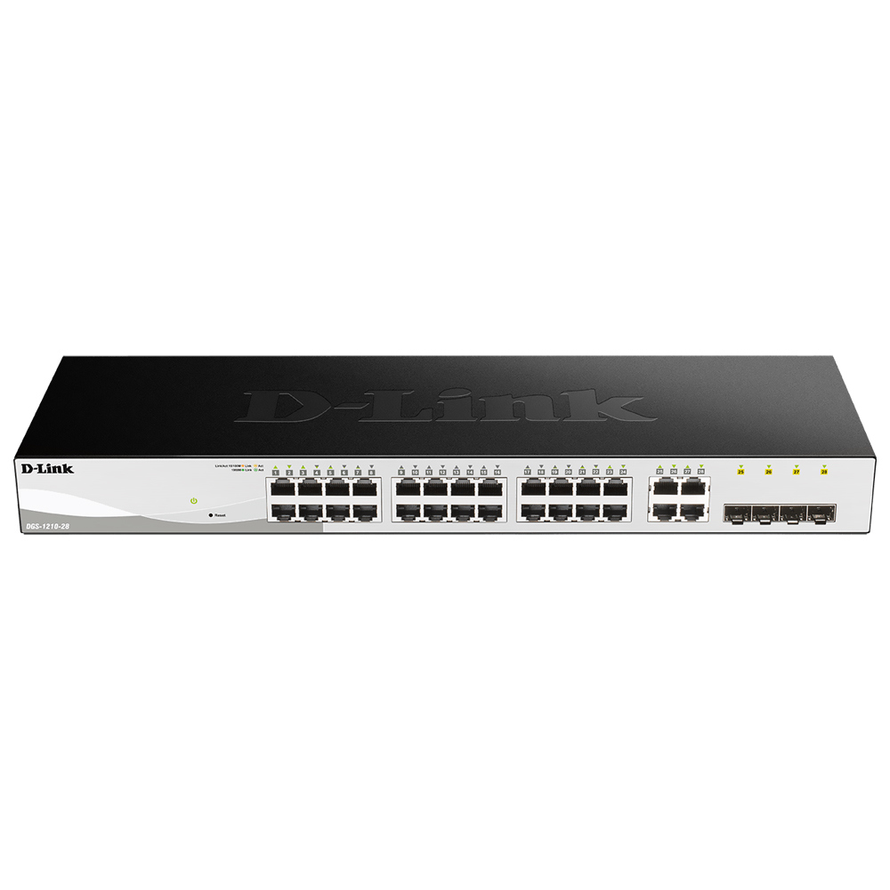 Hub Switch D-Link DGS-1210-28 28 Portas / 10/100/1000MBPS