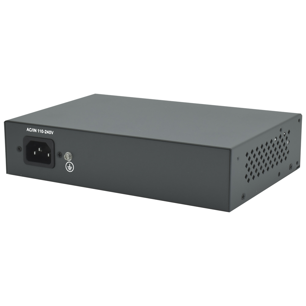 Hub Switch F0820GBL-C 8 Portas / POE+ / 2GE / 120W - 10/100/1000Mbps