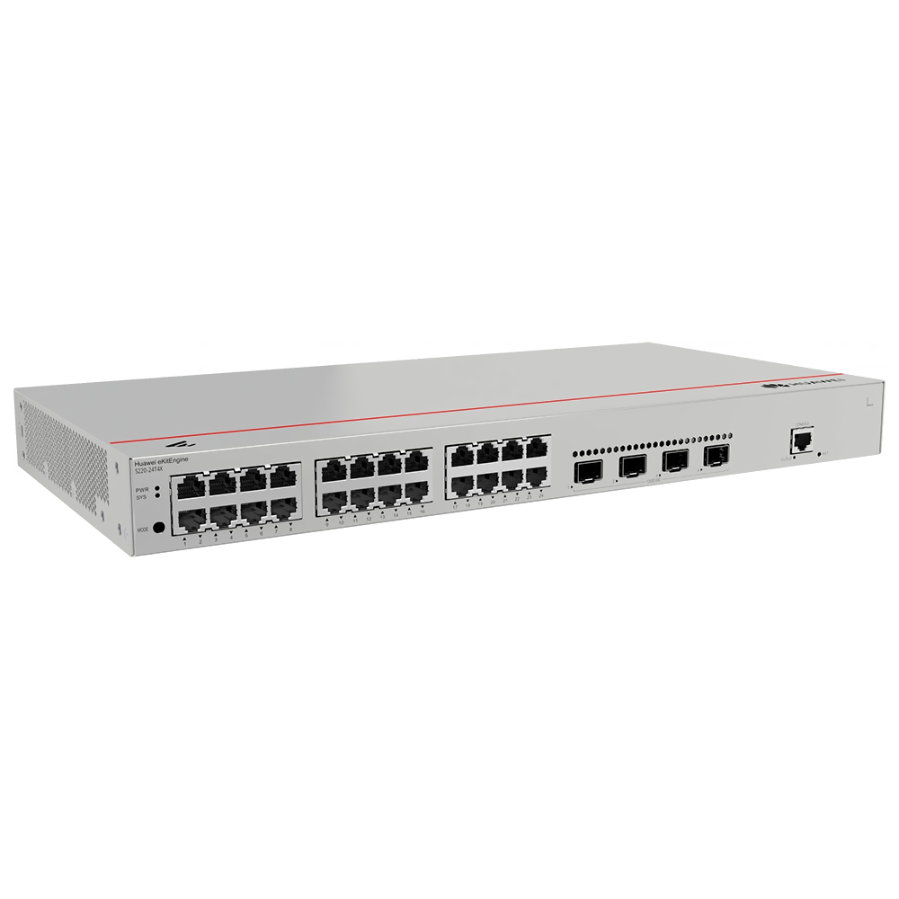 Hub Switch Huawei S220-24T4X 24 Portas / 4X10GE / SFP+ - 10/100/1000BASE-T