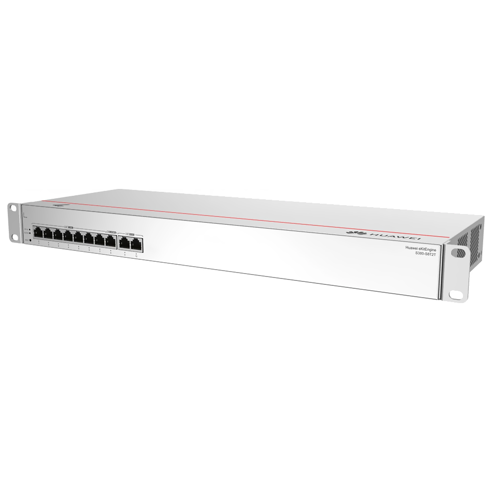 Hub Switch Huawei S380-S8T2T 8 Portas / 2XGE WAN / 8XGE LAN - 10/100/1000