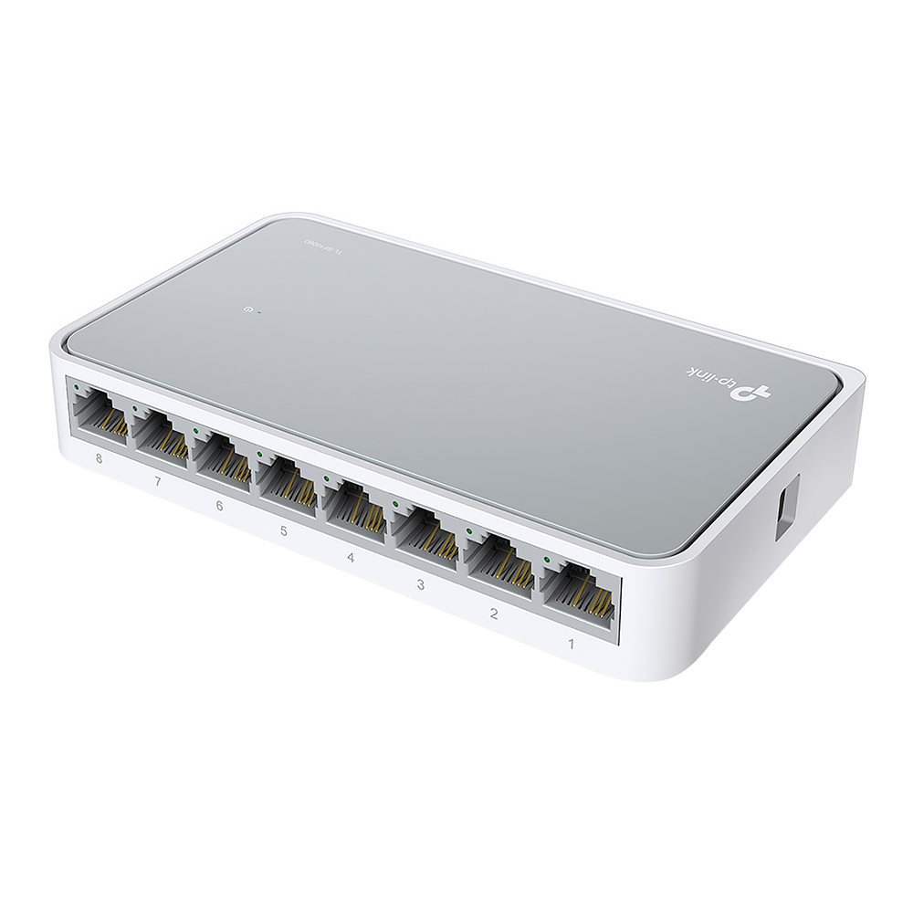 Hub Switch Tp-link TL-SF1008D 8 Portas - 10/100Mbps