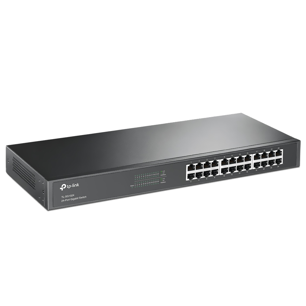 Hub Switch Tp-link TL-SG1024 24 Portas Rackmount - 10/100/1000Mbps