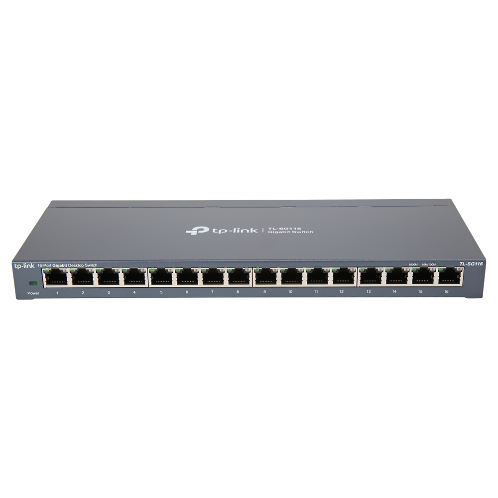 Hub Switch Tp-link TL-SG116 16 Portas - 10/100/1000Mbps