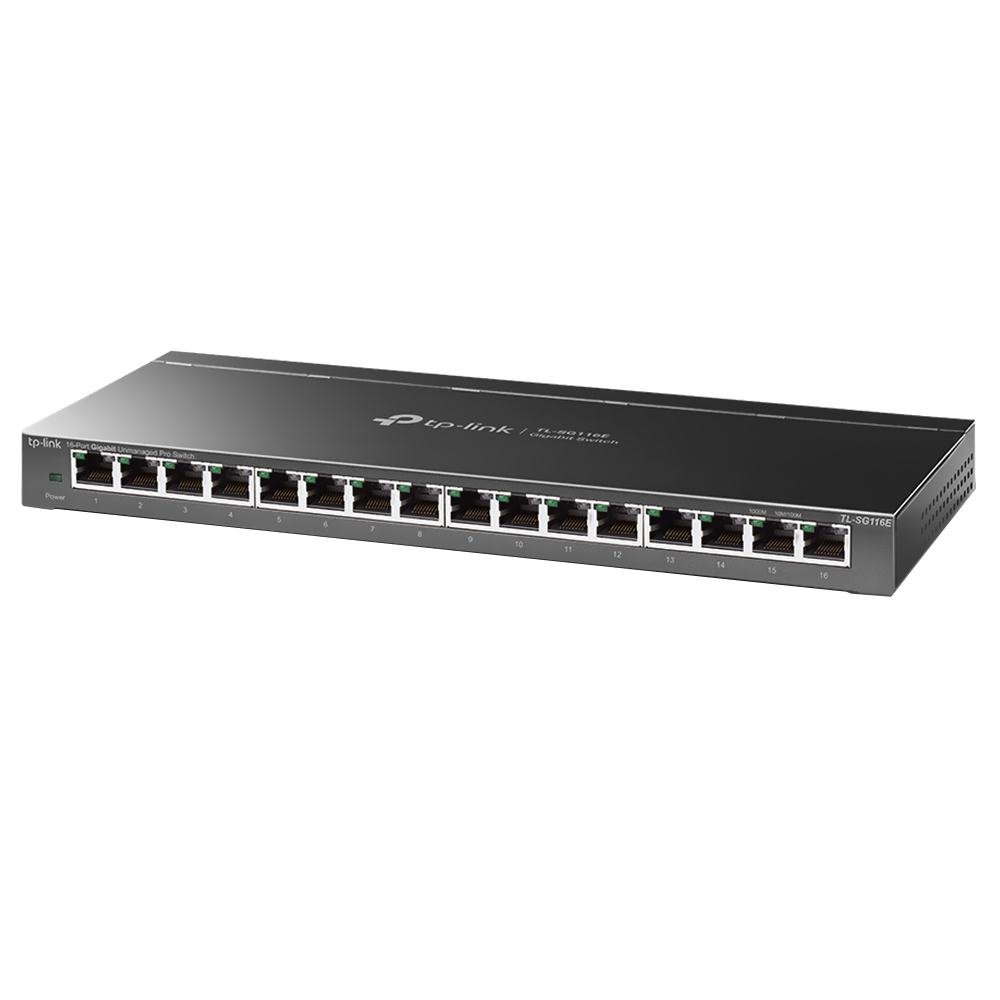 Hub Switch Tp-link TL-SG116E 16 Portas - 10/100/1000Mbps