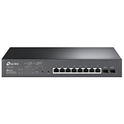 Hub Switch Tp-link TL-SG2210MP 10 Portas / 8 Port POE+ 2SFP - 10/100/1000Mbps