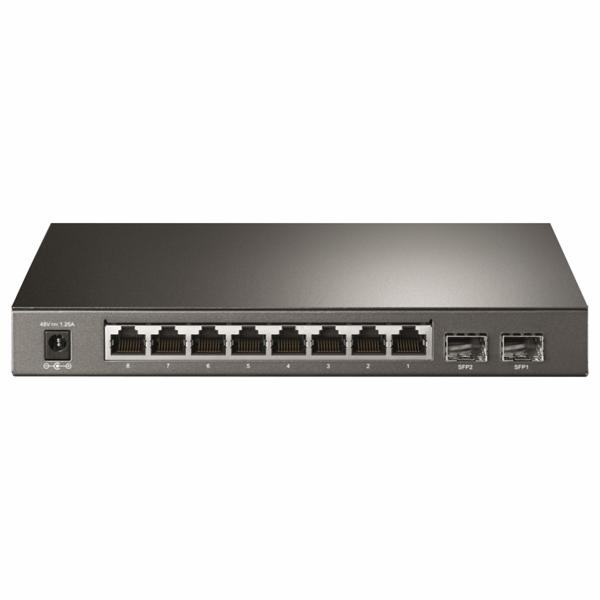 Hub Switch Tp-link TL-SG2210P T1500G-10PS 8 Portas / POE+2SFP - 10/100/1000Mbps