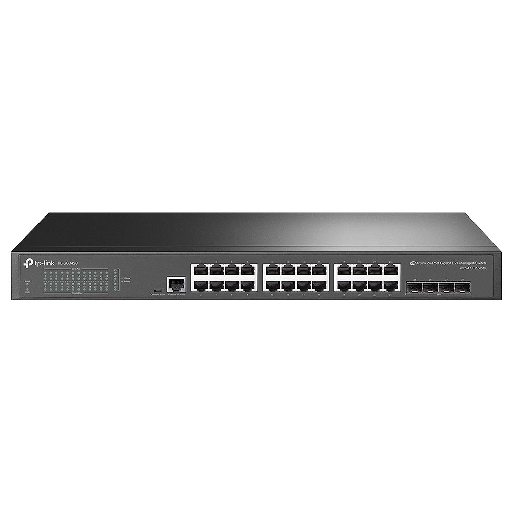 Hub Switch Tp-link TL-SG3428 4SFP 24 Portas - 10/100/1000Mbps