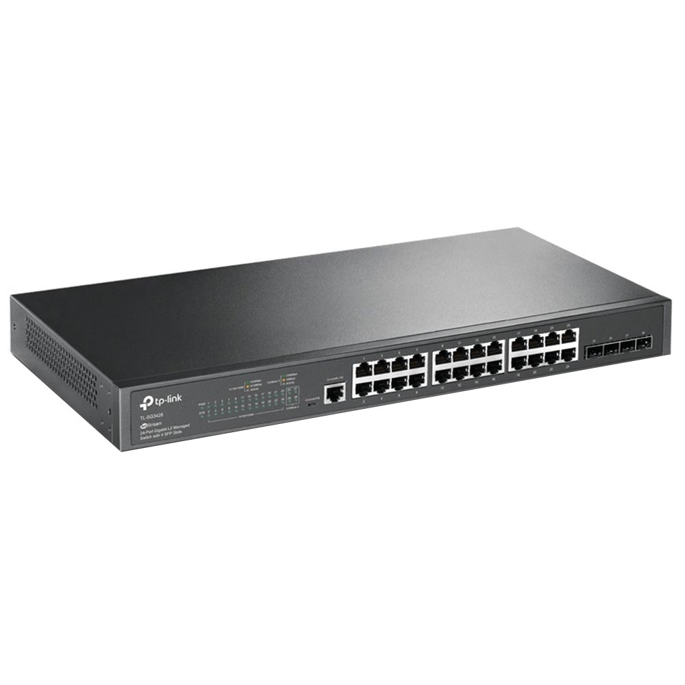 Hub Switch Tp-link TL-SG3428 4SFP 24 Portas - 10/100/1000Mbps